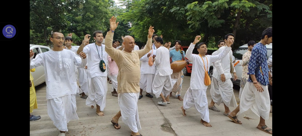 Photo submitted with the World Holy Name Festival 2026 sankirtan report from Ahmedabad, Gujarat, India